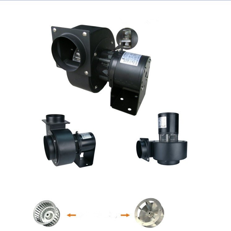 High Temperature Resistant Induced Draft Centrifugal Blower Fan for Lab Fume Hood Oven Use